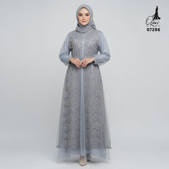 OZIAS Gamis Tile 07296 LD 105 I Gamis Kondangan Wanita I Gamis Fashion Casual