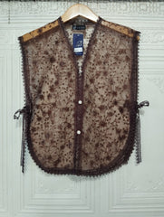 VEST OUTER TILE OZIKO 03359 LD 105 I Outer Kondangan Wanita I Outer Casual Remaja