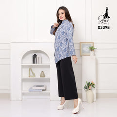 OZIKO Vest Outer Fukuro Jacquard 03398 LD 105 I Outer Kondangan Wanita I Outer Casual Remaja