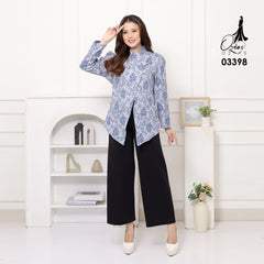 OZIKO Vest Outer Fukuro Jacquard 03398 LD 105 I Outer Kondangan Wanita I Outer Casual Remaja