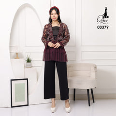 OZIKO Vest Outer Tile 03379 LD 105  I Outer Kondangan Wanita Lebaran I Outer Casual Remaja.