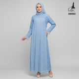 GAMIS OZIAS BROKAT FIMELA 09933 LD 105 120 140 I Gamis Kondangan Jumbo I Fashion Muslimah I Jumbo 2XL 4XL