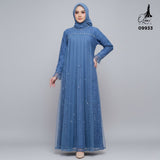 GAMIS OZIAS BROKAT FIMELA 09933 LD 105 120 140 I Gamis Kondangan Jumbo I Fashion Muslimah I Jumbo 2XL 4XL