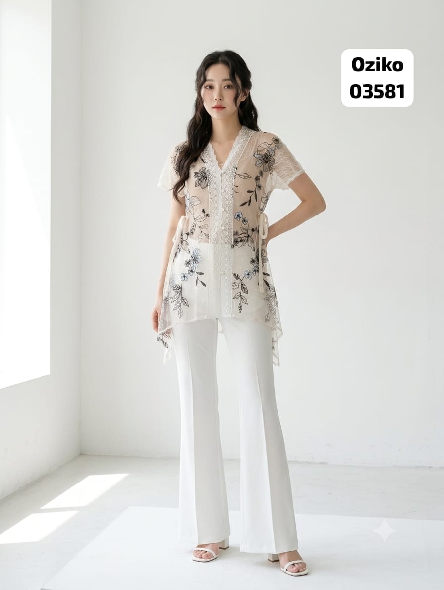 OZIKO VEST OUTER TILE CHANTILY 03581 LD 105