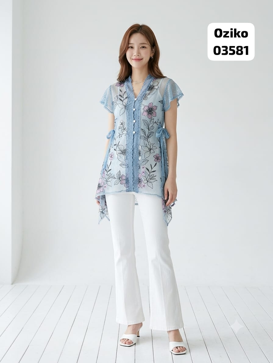 OZIKO VEST OUTER TILE CHANTILY 03581 LD 105