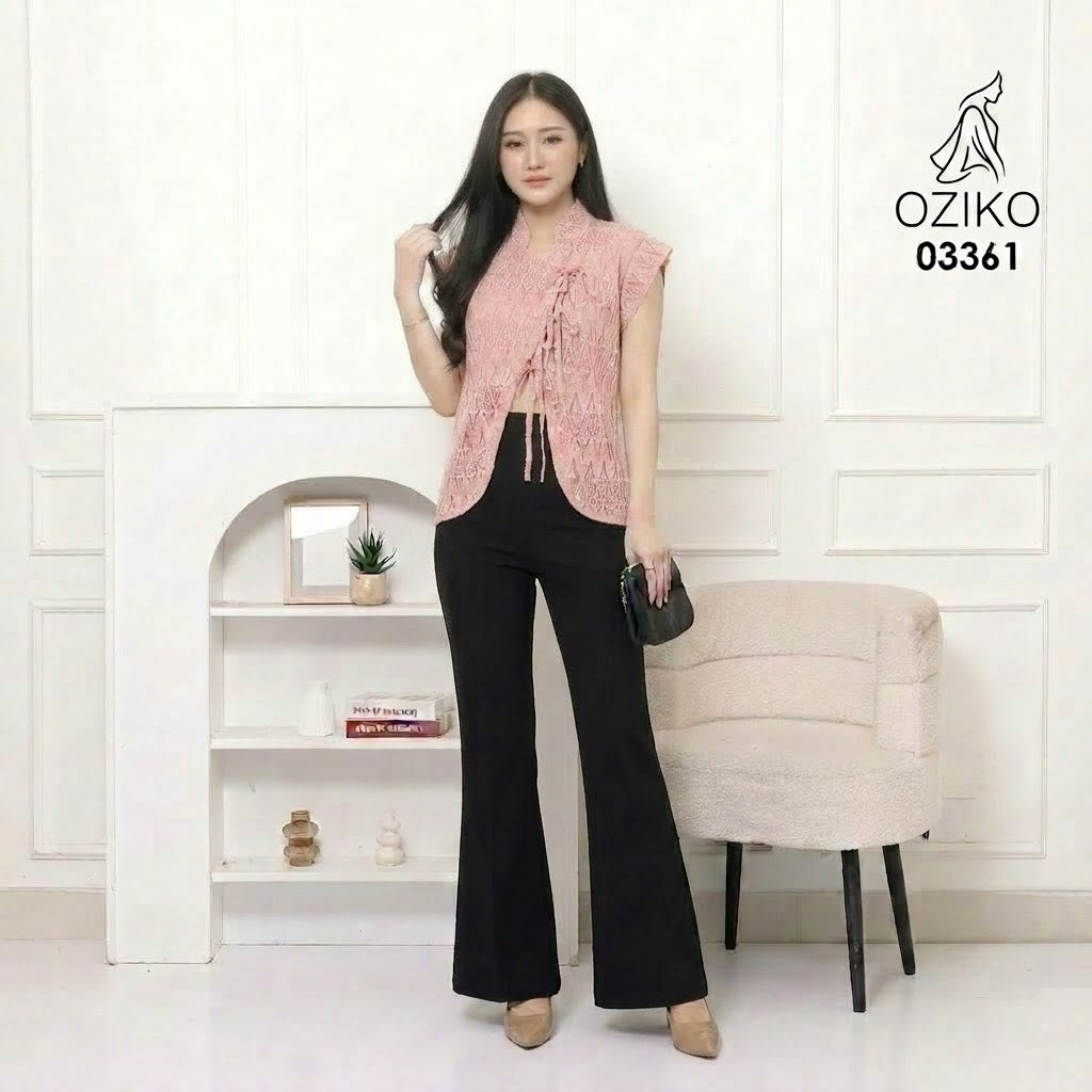 OZIKO VEST OUTER BROKAT ARGYLIE  03361 LD 105