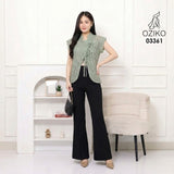 OZIKO VEST OUTER BROKAT ARGYLIE  03361 LD 105