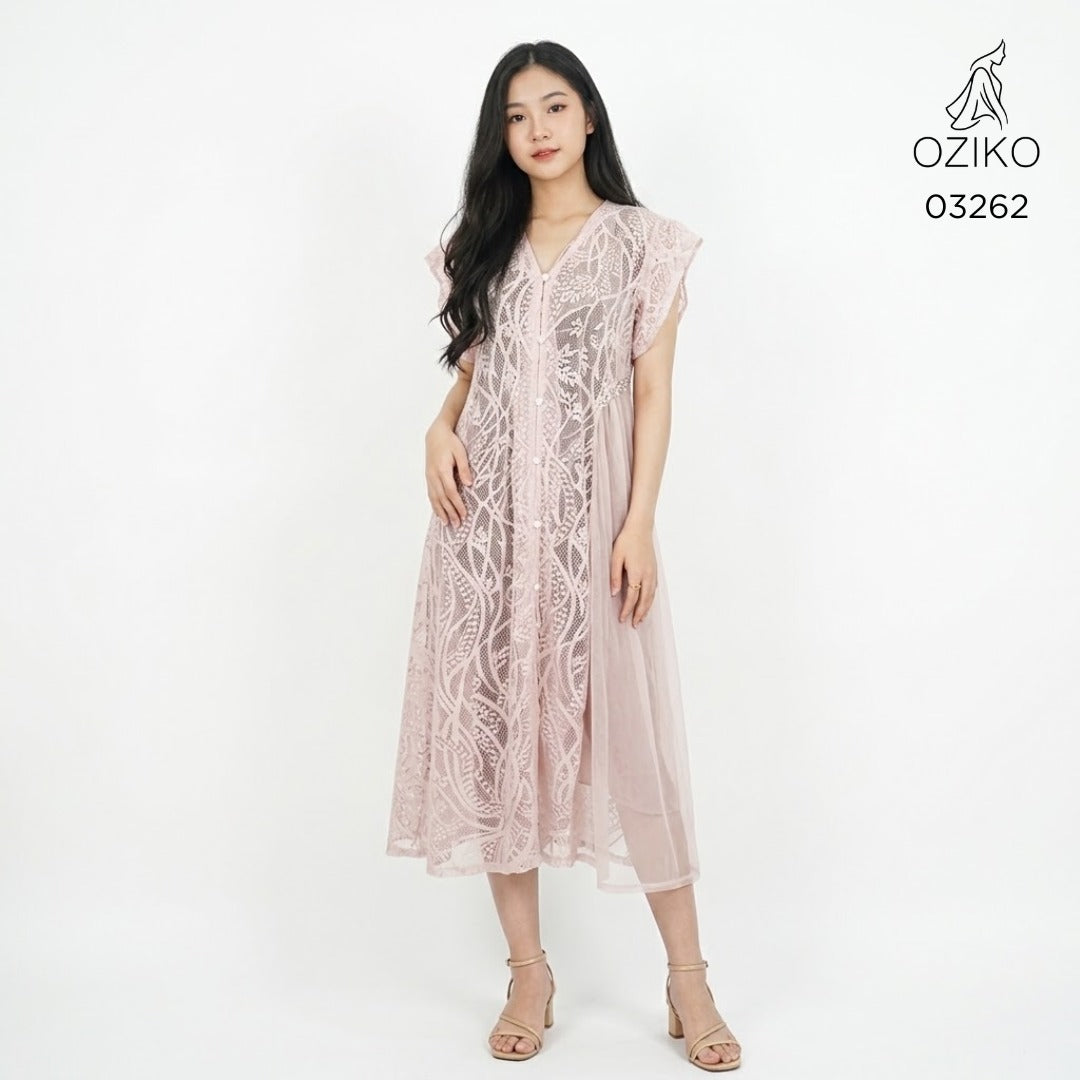 OZIKO VEST OUTER BROKAT AZURA 03262 LD 105