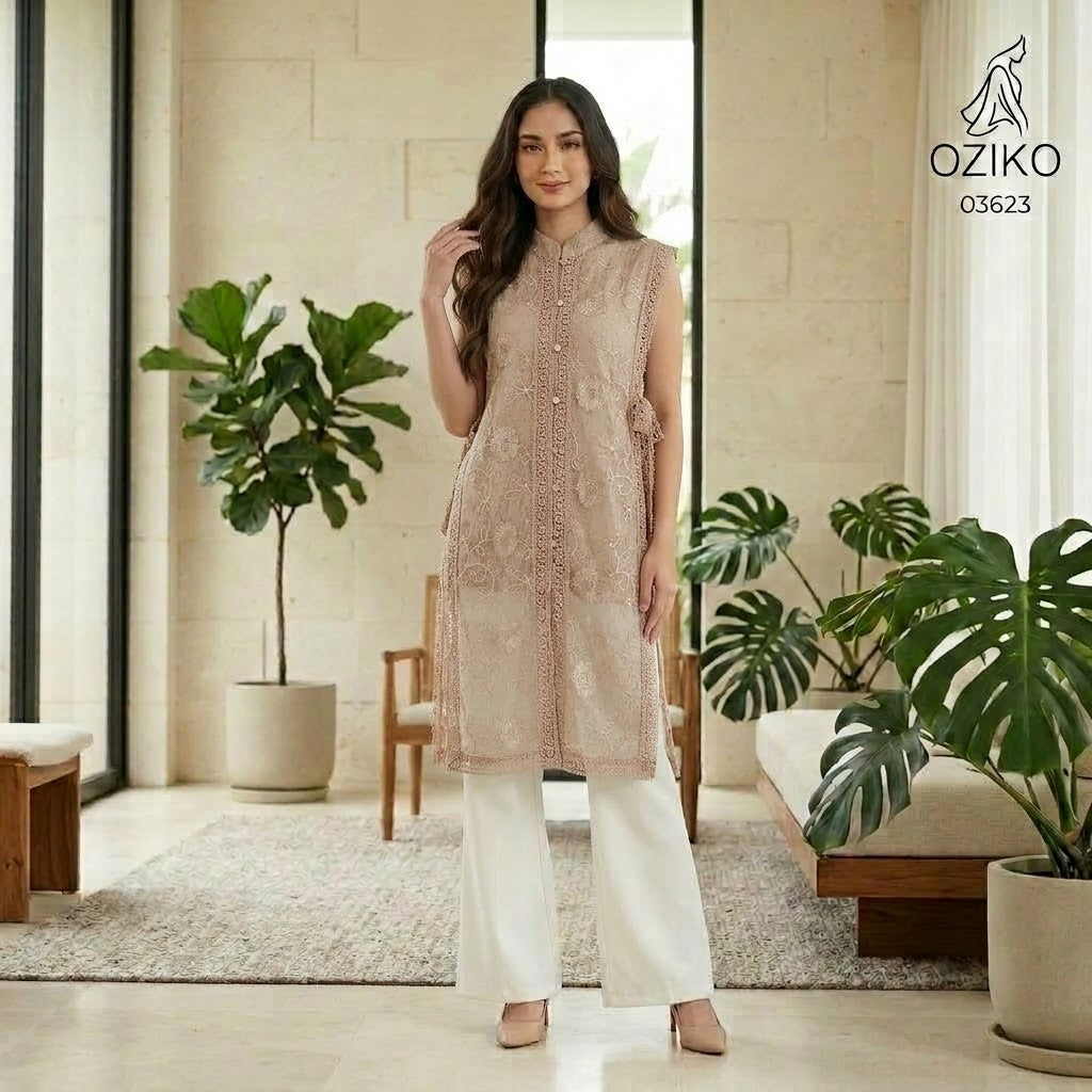 OZIKO VEST OUTER TILE 03623 LD 105