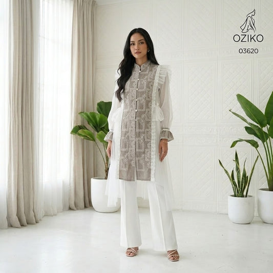 OZIKO  VEST OUTER TILE 03620 03622 LD 105