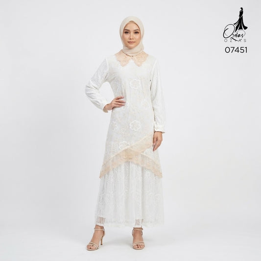 OZIAS GAMIS ORGANZA CHAIN 07451 LD 105