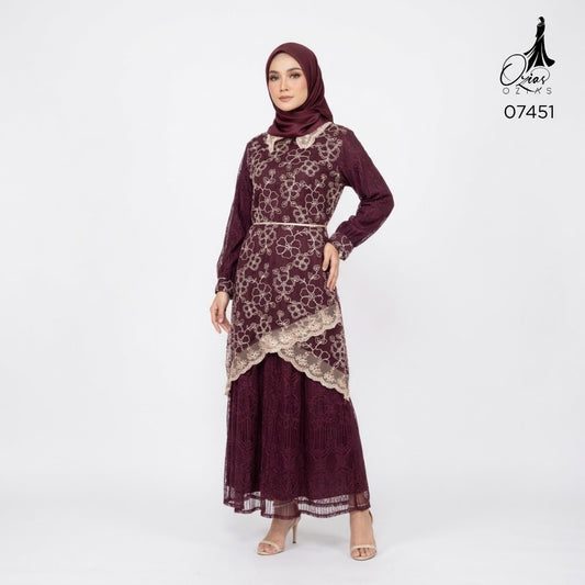 OZIAS GAMIS ORGANZA CHAIN 07451 LD 105