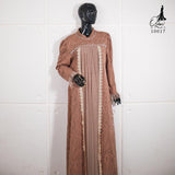 GAMIS OZIAS BROKAT 10017 LD 105 I Gamis Kondangan Mewah I Gamis Pesta