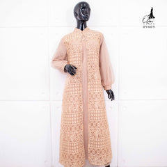 GAMIS OZIAS BROKAT FIMELA 09469 LD 105 120 140 I Fashion Muslimah Hijab I Gamis Kondangan Simpel Nyaman Panjang Santai Dress 2XL 4XL