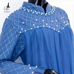 GAMIS OZIAS BROKAT 09904 LD 105 I Gamis Fashion Kondangan I Gamis Pesta Lamaran Muslim Nyaman