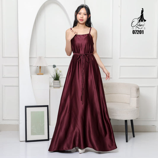 INNER OZIAS SATIN 07201 LD 105 I Gamis Kondangan Wanita I Gamis Casual Wanita