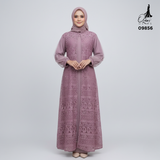 GAMIS OZIAS BROKAT KAGURA 09856 LD 105 & 120 I Gamis Kondangan Cantik I Gamis Pesta Nyaman Panjang Muslim Santai