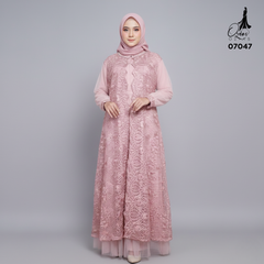 Ozias - Gamis Tile Namira 07047 07057 Ld 105 120 150 I Gamis Tile Premium I Gamis Jumbo 2XL 4XL 5XL