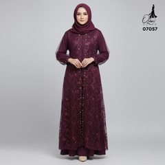 Ozias - Gamis Tile Namira 07047 07057 Ld 105 120 150 I Gamis Tile Premium I Gamis Jumbo 2XL 4XL 5XL