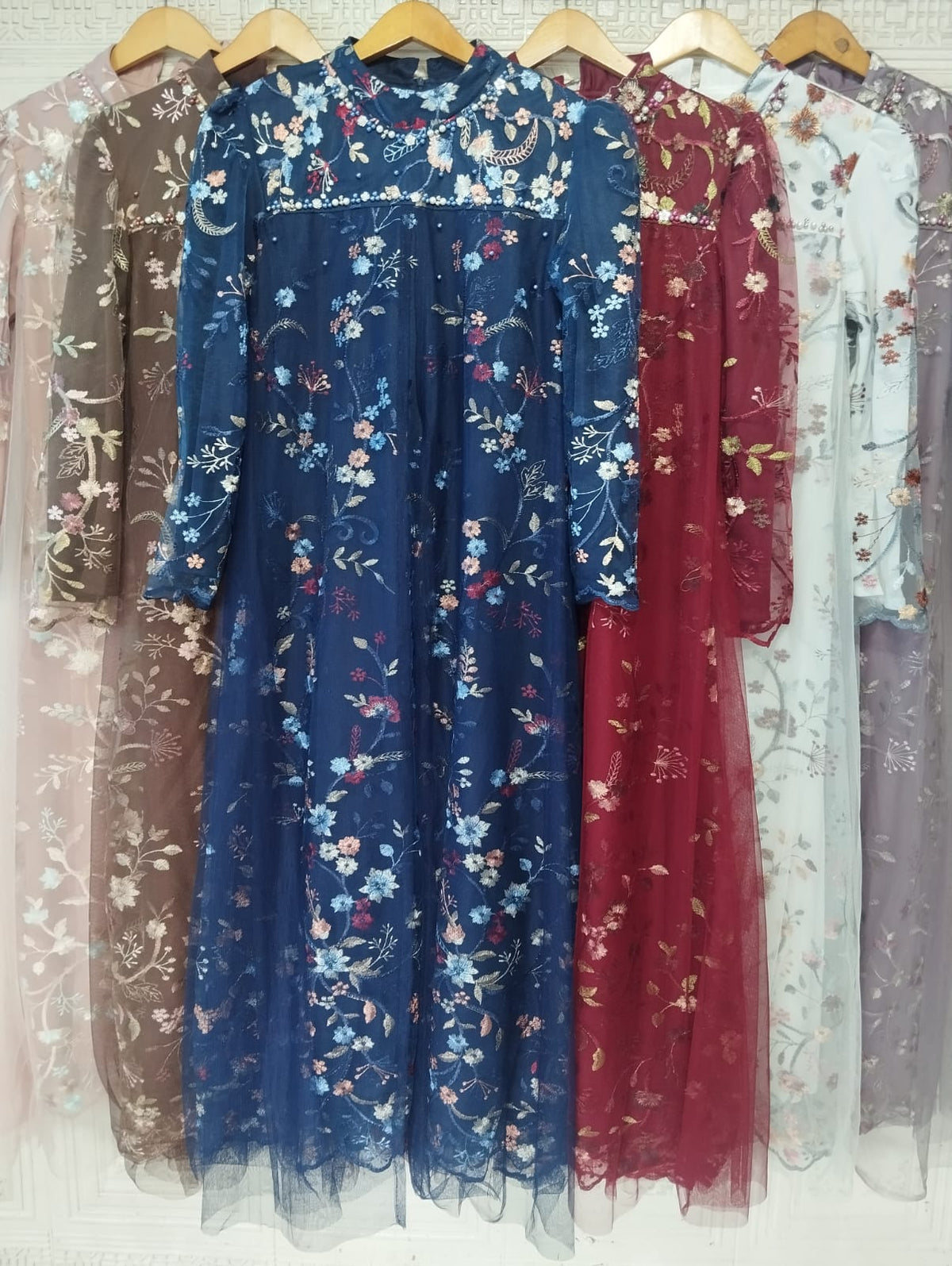 GAMIS OZIAS TILE 07346 LD 105 I Gamis Lebaran Casual I Gamis Remaja Kondangan