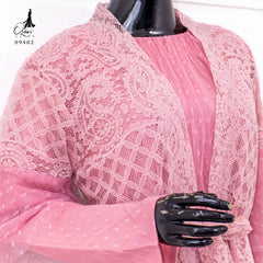 GAMIS OZIAS BROKAT PREMIUM 09402 LD 105 I Gamis Rompi Remaja I Gamis Kondangan Cantik Muslim Nyaman