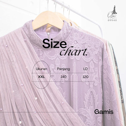 GAMIS OZIAS BROKAT HARMONIA 09940 LD 105 & LD 120 I Gamis Mewah Kondangan I Fashion Muslimah Santai Panjang Nyaman