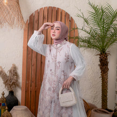 GAMIS OZIAS TILE 07224 LD 105 I Gamis Kondangan Wanita I Gamis FAshion Muslimah