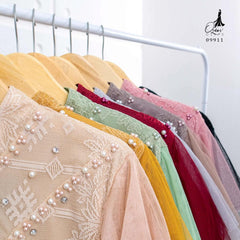 GAMIS OZIKO BROKAT PREMIUM LD 105 I Gamis Formal wanita I Fashion Muslimah Kondangan I 09911 09952 Nyaman Panjang Santai