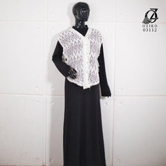VEST OUTER OZIKO BROKAT 03112 LD 105 I Outer Kondangan Wanita I Cardigan Simpel Wanita Santai