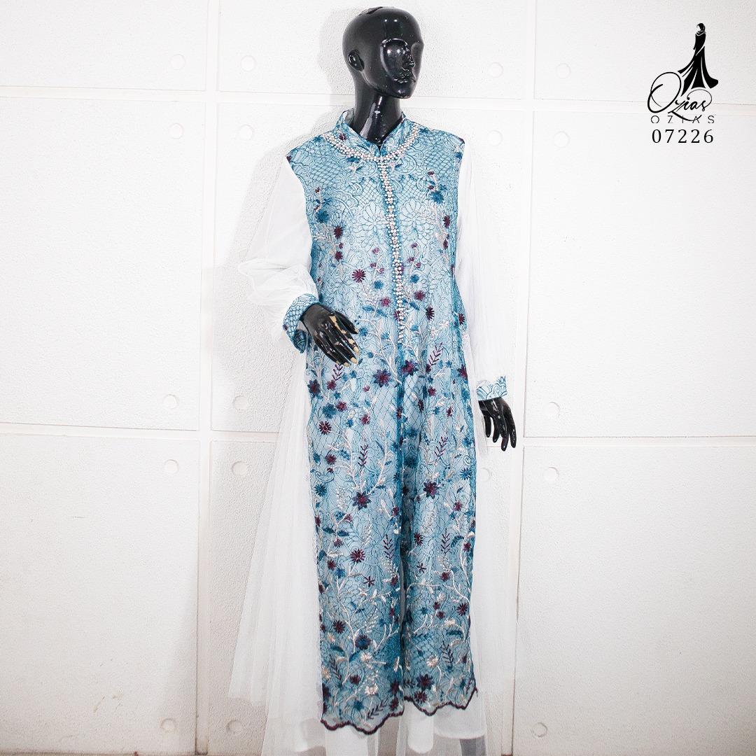 GAMIS OZIAS TILE 07226 LD 105 I Gamis Kondangan Wanita I Gamis Casual Wisuda