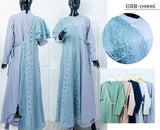 OZIAS GAMIS BROKAT KAGURA COMBI TILE 09895 JUMBO LD 120 & LD 140 2XL 4XL