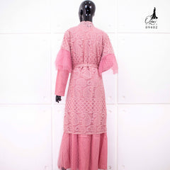 GAMIS OZIAS BROKAT PREMIUM 09402 LD 105 I Gamis Rompi Remaja I Gamis Kondangan Cantik Muslim Nyaman