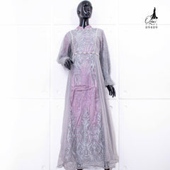 GAMIS OZIAS TILE PREMIUM 09409 LD 105 I Gamis Pesta Remaja I Gamis Wanita Muslimah Nyaman Panjang Fit Mewah Dress Lebaran