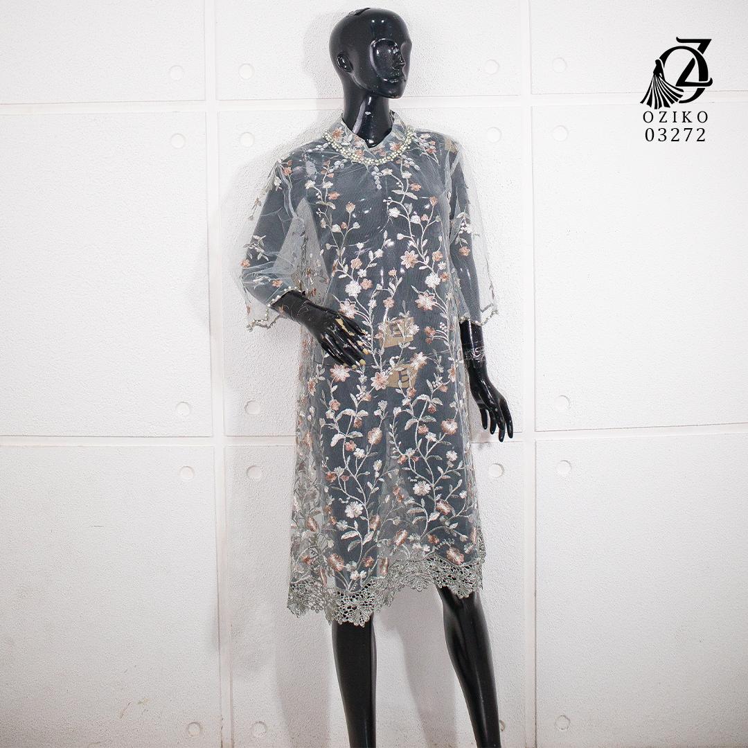 VEST OUTER TILE OZIKO 03272 LD 105 I Outer Kondangan Wanita I Outer Casual Formal