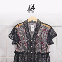 VEST OUTER TILE OZIKO 03258 LD 105 I Outer Kondangan Wanita I Outer Fashion Muslimah