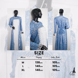 GAMIS OZIAS BROKAT 10017 LD 105 I Gamis Kondangan Mewah I Gamis Pesta