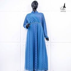 GAMIS OZIAS BROKAT BALIYA 09956 LD 105 & 120  l Gamis Import Premium l Busana Muslimah I Jumbo 2XL