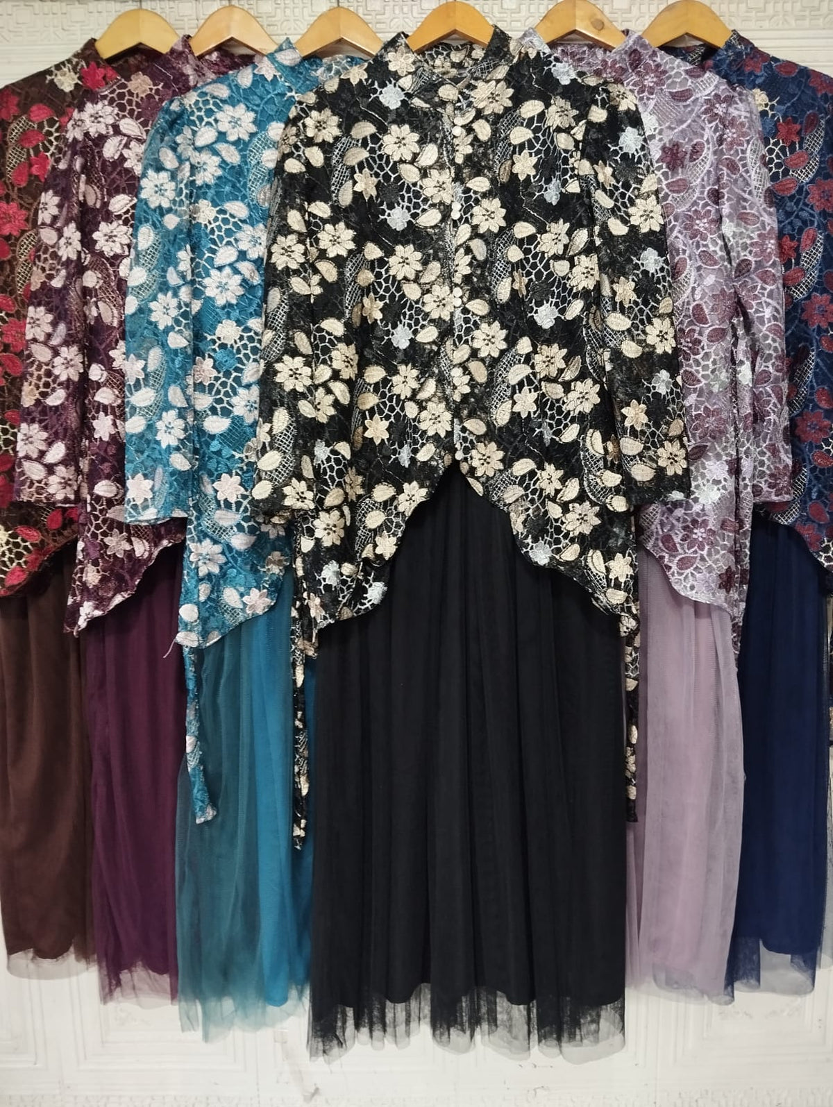 GAMIS OZIAS TILE 07389 LD 105 I Gamis Kondangan Wanita I Gamis Fashion Casual