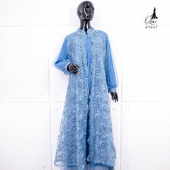 GAMIS OZIAS TILE NAMIRA 07047  LD 105 I Gamis Kondangan Mewah I Gamis Muslimah Cantik Busui Nyaman Syari I Gamis Jumbo 5XL