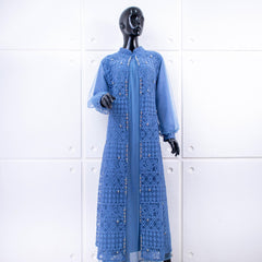 GAMIS OZIAS BROKAT FIMELA 09469 LD 105 120 140 I Fashion Muslimah Hijab I Gamis Kondangan Simpel Nyaman Panjang Santai Dress 2XL 4XL