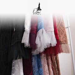 GAMIS OZIAS BROKAT 10017 LD 105 I Gamis Kondangan Mewah I Gamis Pesta