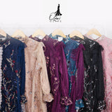 GAMIS OZIAS TILE 07230 LD 105 I Gamis Kondangan Wanita I Gamis Casual Remaja