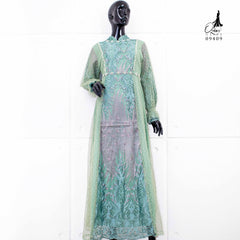 GAMIS OZIAS TILE PREMIUM 09409 LD 105 I Gamis Pesta Remaja I Gamis Wanita Muslimah Nyaman Panjang Fit Mewah Dress Lebaran