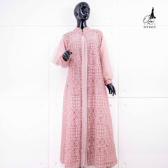 GAMIS OZIAS BROKAT FIMELA 09469 LD 105 120 140 I Fashion Muslimah Hijab I Gamis Kondangan Simpel Nyaman Panjang Santai Dress 2XL 4XL