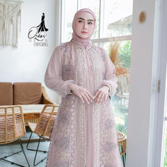 GAMIS OZIAS TILE NAMIRA 07052 I Gamis Pesta Cantik I Gamis Wanita Muslimah