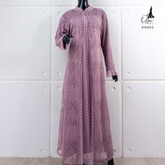 GAMIS OZIAS BROKAT FLORANCE 09893 LD 105 & LD 120 I Gamis Wanita Syar'i Kondangan l Busana Muslim Nyaman Panjang Santai Dress