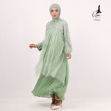 GAMIS OZIAS CERUTY COMBI BROKAT ARGYLIE 09863 LD 105 I Gamis Acara Formal I Fashion Wanita Hijab Muslim Panjang
