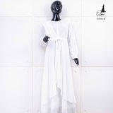 Ozias - Gamis Brokat Combi Ceruty 09818 Ld 105 I Gamis Muslimah Wanita I Gamis Kondangan Mewah