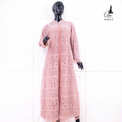 GAMIS OZIAS BROKAT KAGURA JUMBO 09853 LD 105 & LD 120 I Gamis Pengajian Simple I Fashion Muslimah Nyaman Panjang 2XL