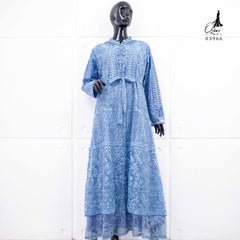GAMIS OZIAS TILE CHANTILY 03966 LD 105 I Gamis Fashion Musimah I Gamis Kondangan Cantik Muslim Nyaman